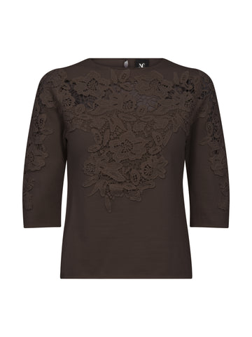 NÜ DAC Bluse strik Bluser 289 Brown