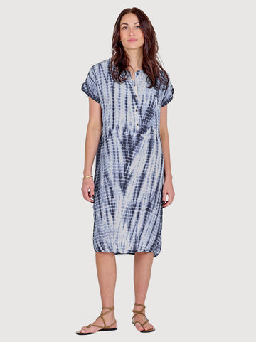 NÜ DANA Tunika Kjole Kjoler 476 Navy Mix