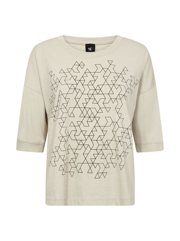 NÜ DELIN T-shirt Toppe og t-shirts 112 Bone