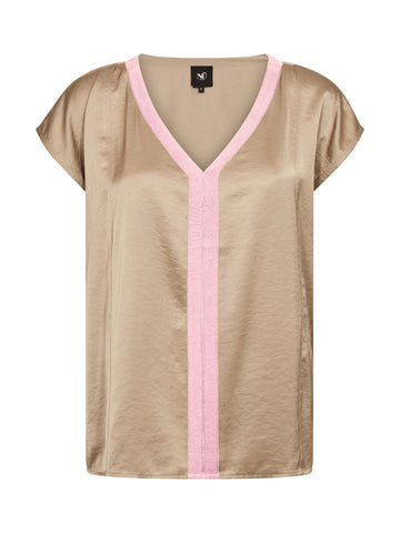 NÜ DIEM Top Toppe og t-shirts 635 Pink mix