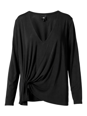 NÜ DITTE RONNIE Bluse Bluser Sort