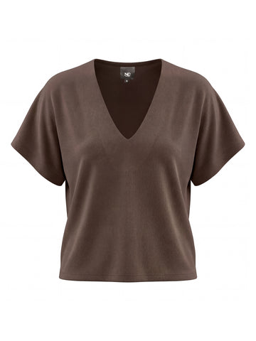 NÜ DITTE RONNIE top Toppe og t-shirts 289 Brown