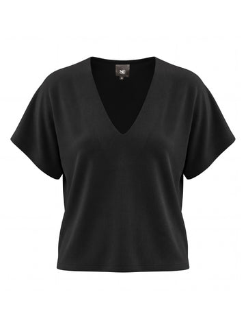 NÜ DITTE RONNIE top Toppe og t-shirts Sort