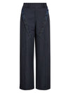 NÜ EBBA-bukser Bukser 480 Midnight Blue mix