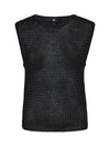 NÜ ELIETTE Top Toppe og t-shirts Sort
