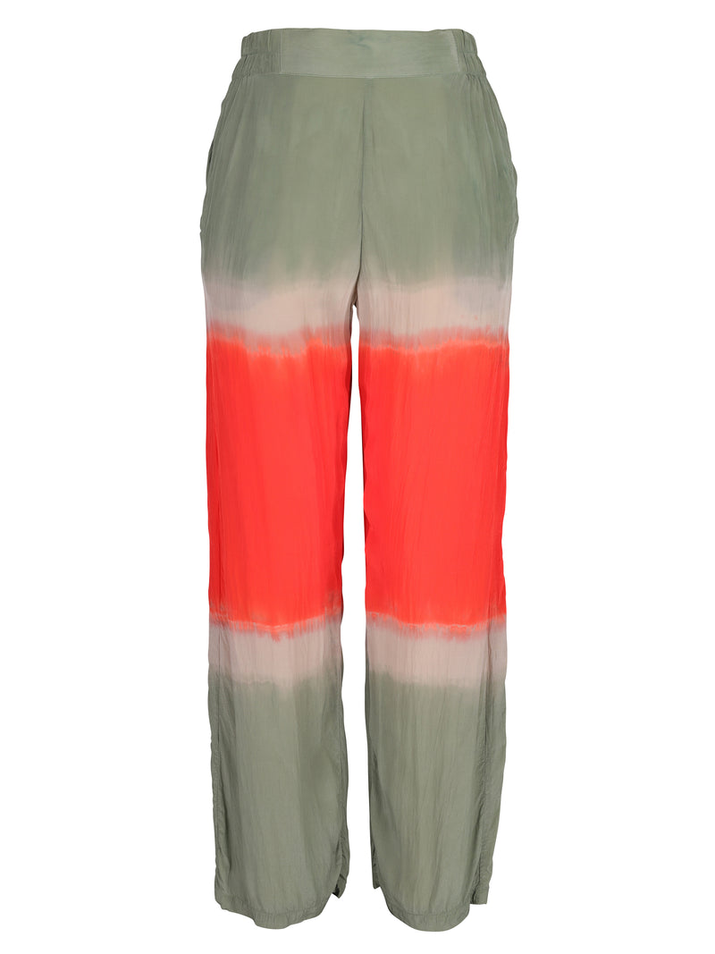 NÜ ELINA TINA bukser med dip-dye effekt Bukser 393 Army Mix