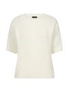 NÜ ELIZA Strikbluse Bluser 112 Bone