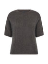 NÜ ELIZA Strikbluse Bluser 289 Brown