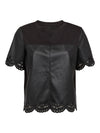 NÜ EMBERLY T-shirt Toppe og t-shirts Sort