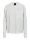 NÜ EMMA T-shirt, langærmet Toppe og t-shirts 110 Creme