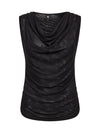 NÜ ENYA Top Toppe og t-shirts Sort
