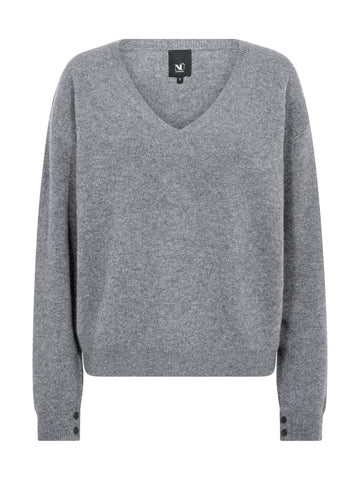 NÜ ERIKKA Bluse strik Strik 901 Grey
