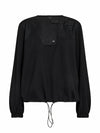 NÜ ERINA Top Toppe og t-shirts Sort