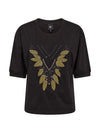 NÜ ERIN T-shirt Toppe og t-shirts Sort