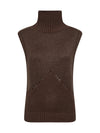 NÜ EVALINA strikvest Veste 289 Brown