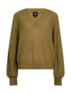 NÜ "EVANGELINE Bluse strik" Strik 346 Moss