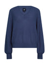NÜ "EVANGELINE Bluse strik" Strik 476 Navy