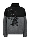NÜ EVE strikket bluse Strik 901 Grey mix