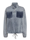 NÜ EVIE Bluse Bluser 486 Denim