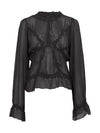 NÜ FELINE bluse Bluser Sort