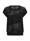 NÜ FENJA top knit Bluser Sort