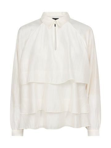 NÜ FINLEY shirt Skjorter 110 Creme