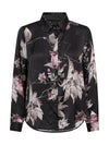 NÜ FLEUR Bluse Skjorter Sort mix