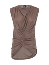 NÜ FLORRIE top Toppe og t-shirts 227 Dark taupe