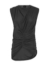 NÜ FLORRIE top Toppe og t-shirts Sort