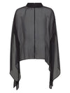 NÜ FRANKIE poncho Ponchos Sort