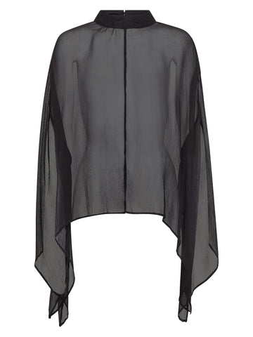NÜ FRANKIE poncho Ponchos Sort