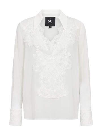 NÜ FRIDA shirt Skjorter 110 Creme