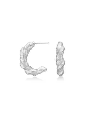 NÜ HIKU Hoops nr. 3 Smykker 022 Silver