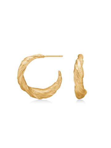 NÜ HIKU hoops no. 4 Smykker 011 Gold