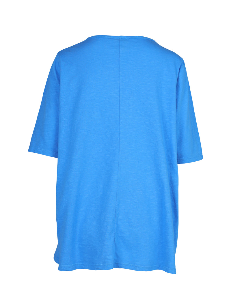 NÜ OAKLEE oversize t-shirt Toppe og T-shirts 485 Electric blue