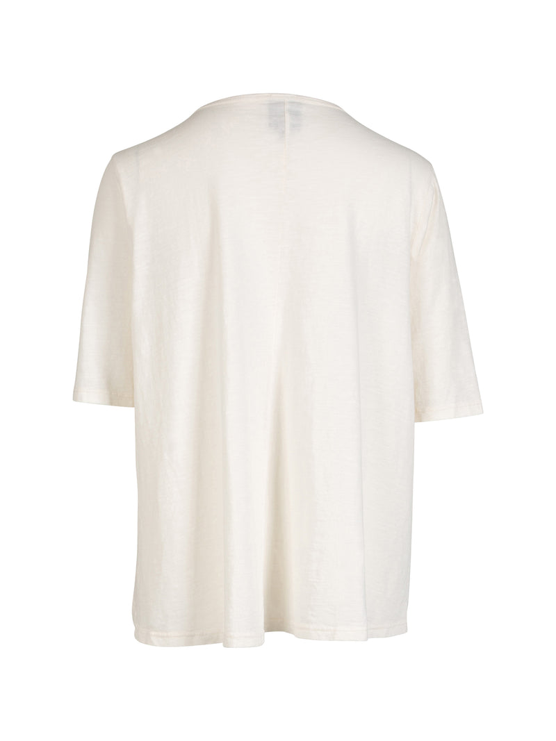 NÜ OAKLEE oversize t-shirt Toppe og t-shirts 110 Creme