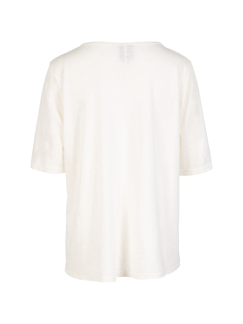 NÜ OAKLEE oversize t-shirt Toppe og t-shirts 110 Creme