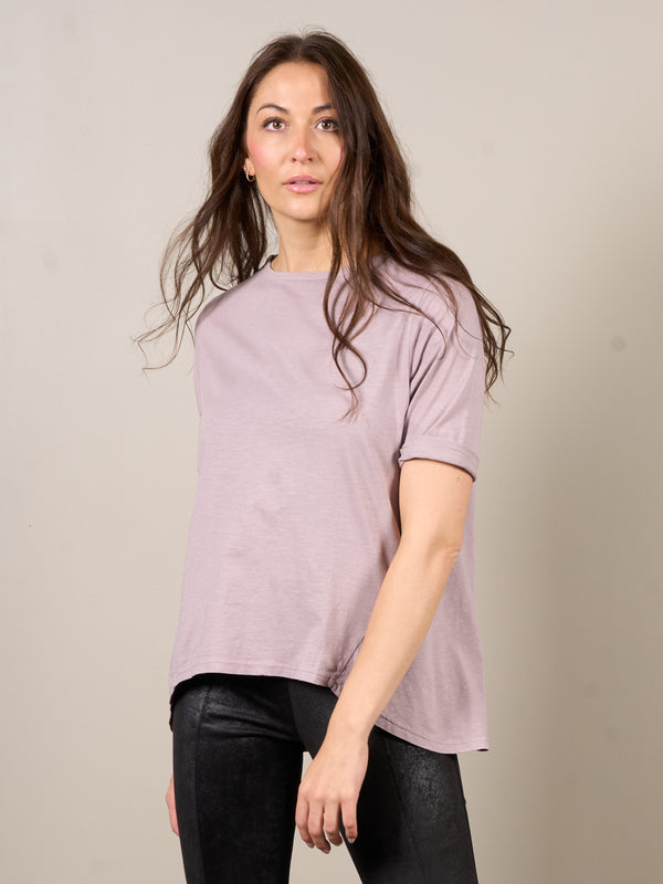 NÜ OAKLEE oversize t-shirt Toppe og t-shirts 762 Dusty purple