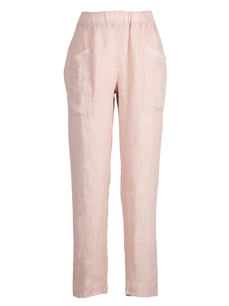 NÜ POLETTE hør bukser Bukser 603 Ash Rose
