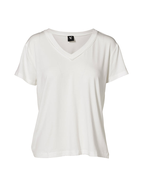 NÜ RUTH t-shirt Toppe og t-shirts 110 Creme