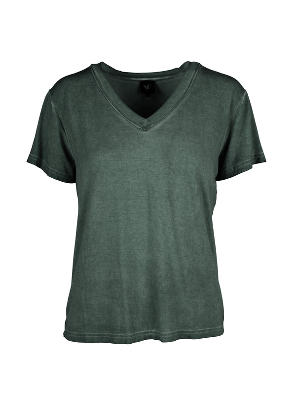 NÜ RUTH t-shirt Toppe og t-shirts 358 Green Absolute