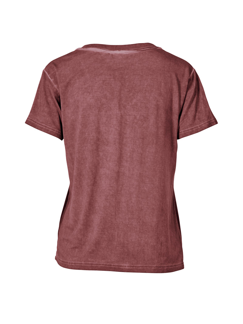 NÜ RUTH t-shirt Toppe og t-shirts 685 Berry red