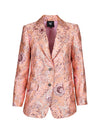 NÜ TANYA blazer med print Blazere 634 Pink Mist mix