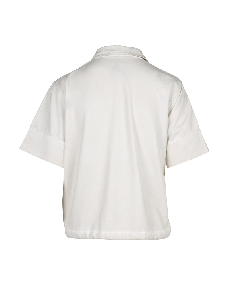 NÜ TAYLA tee med regulerbar bånd Toppe og T-shirts 110 Creme