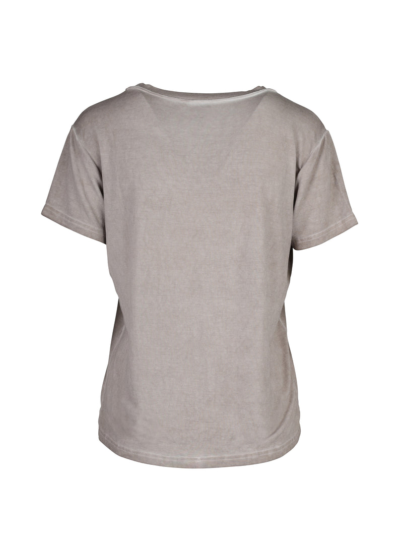 NÜ TENNA t-shirt med V-udskæring Toppe og T-shirts 125 Seasand