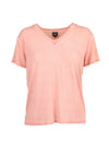 NÜ TENNA t-shirt med V-udskæring Toppe og T-shirts 652 soft blush