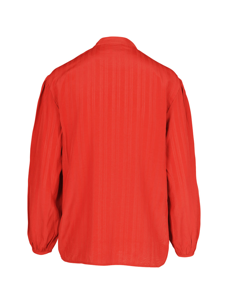 NÜ TIPPIE skjorte med stribede detaljer Skjorter 627 Bright red