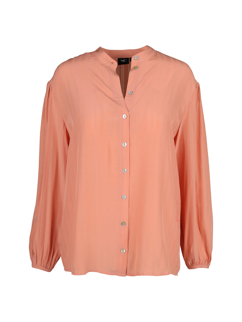 NÜ TIPPIE skjorte med stribede detaljer Skjorter 652 soft blush