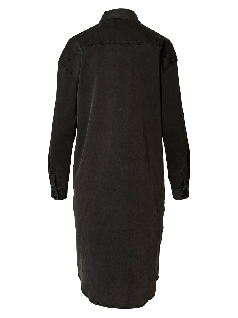 NÜ Taia Tunic Dress Kjoler 006 Black Denim