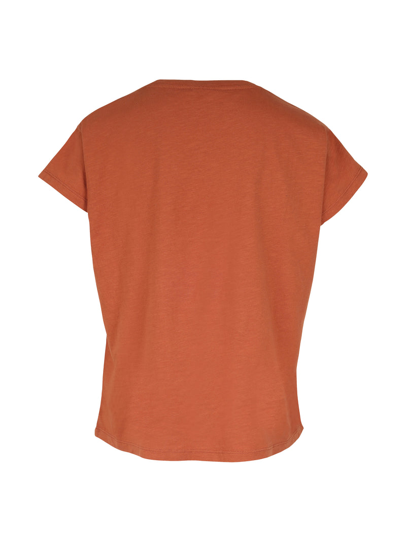 NÜ UMAY T-shirt Toppe og t-shirts 286 Mocca Mousse